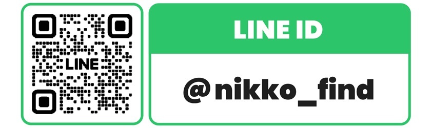 LINE ID @nikko_find